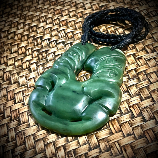 Double headed Hei Tiki {Maui}