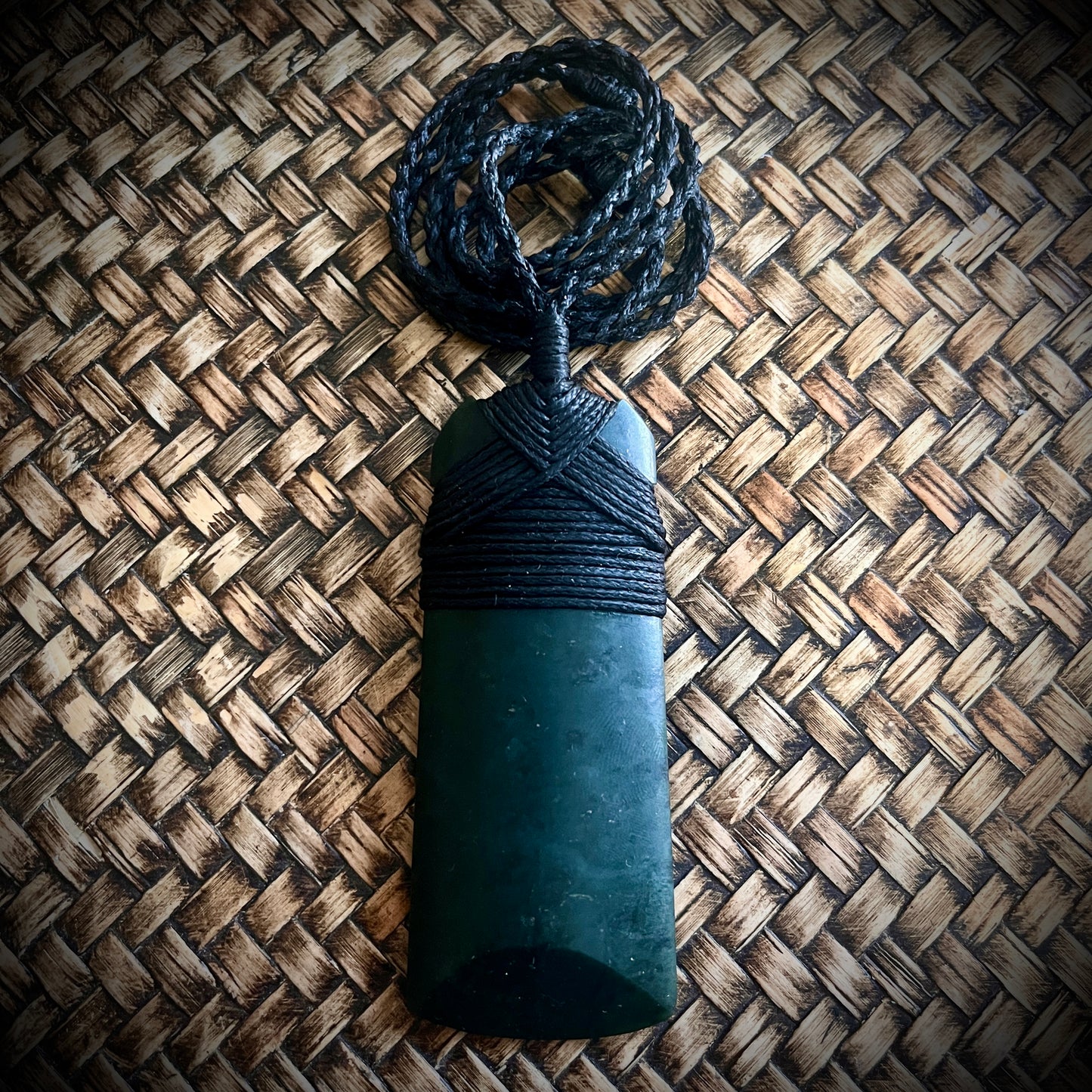 Greenstone~Pounamu Adze/Toki (9.0x3.5cm)L