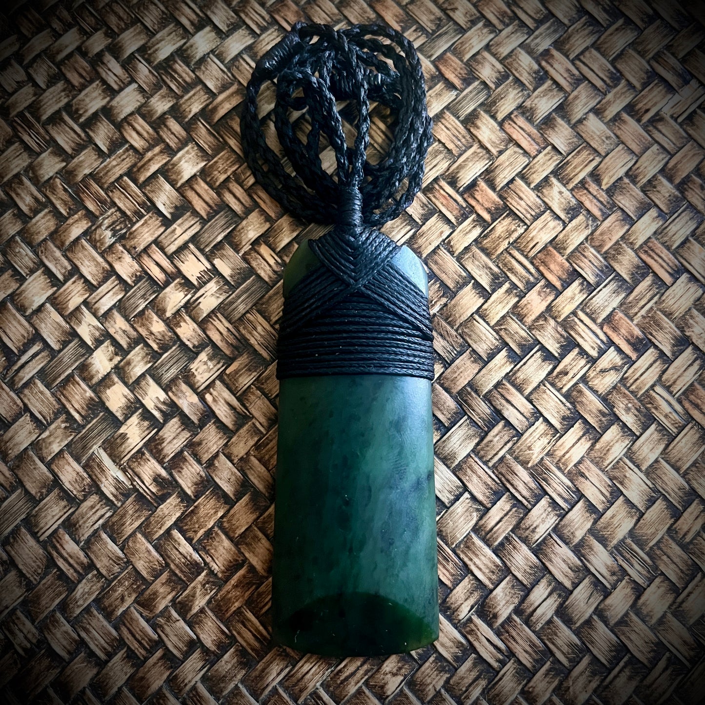 Greenstone~Pounamu Adze/Toki (9.0x3.5cm)L
