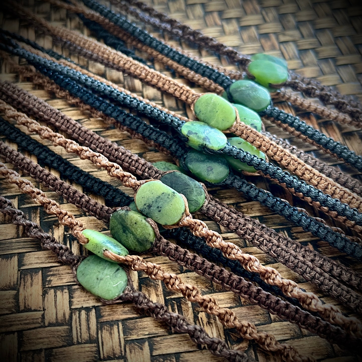 Greenstone bracelets for Adults