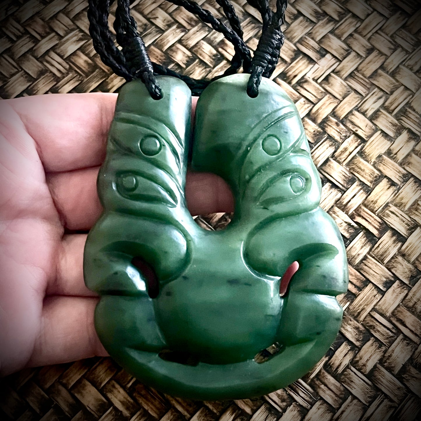 Double headed Hei Tiki