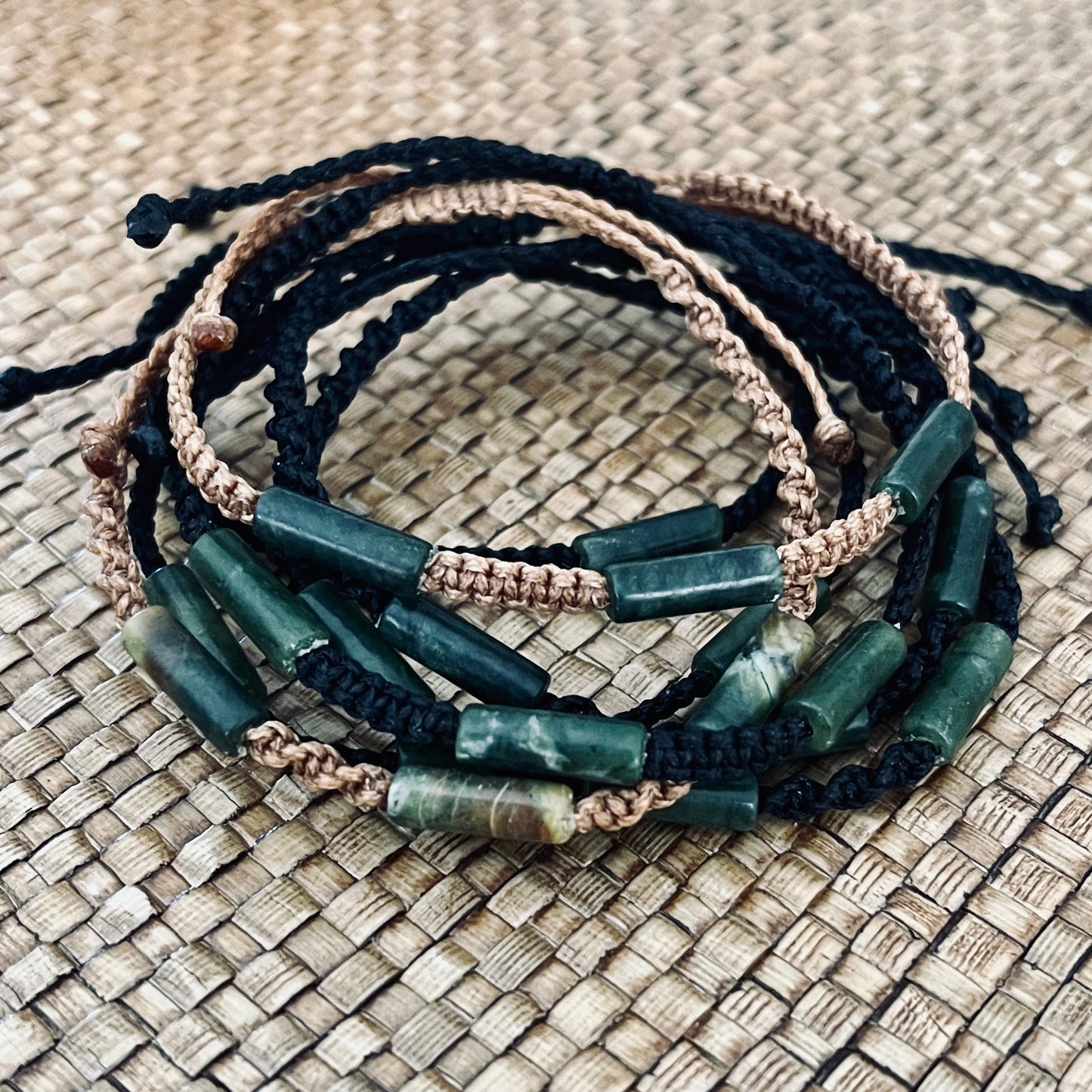 Pounamu Toru bracelets