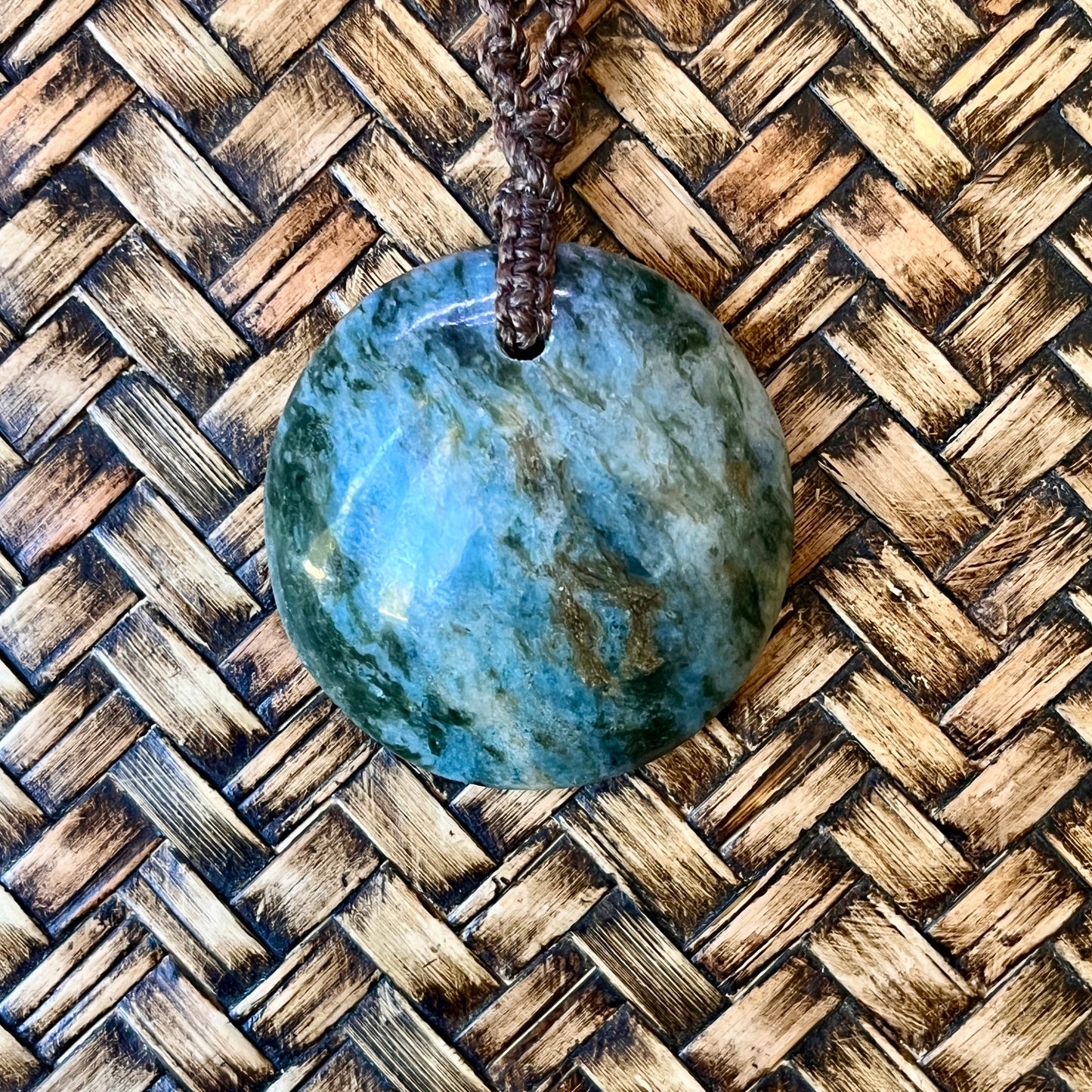 Tae Pouri Aotea Lunar pendant~3.5cm~