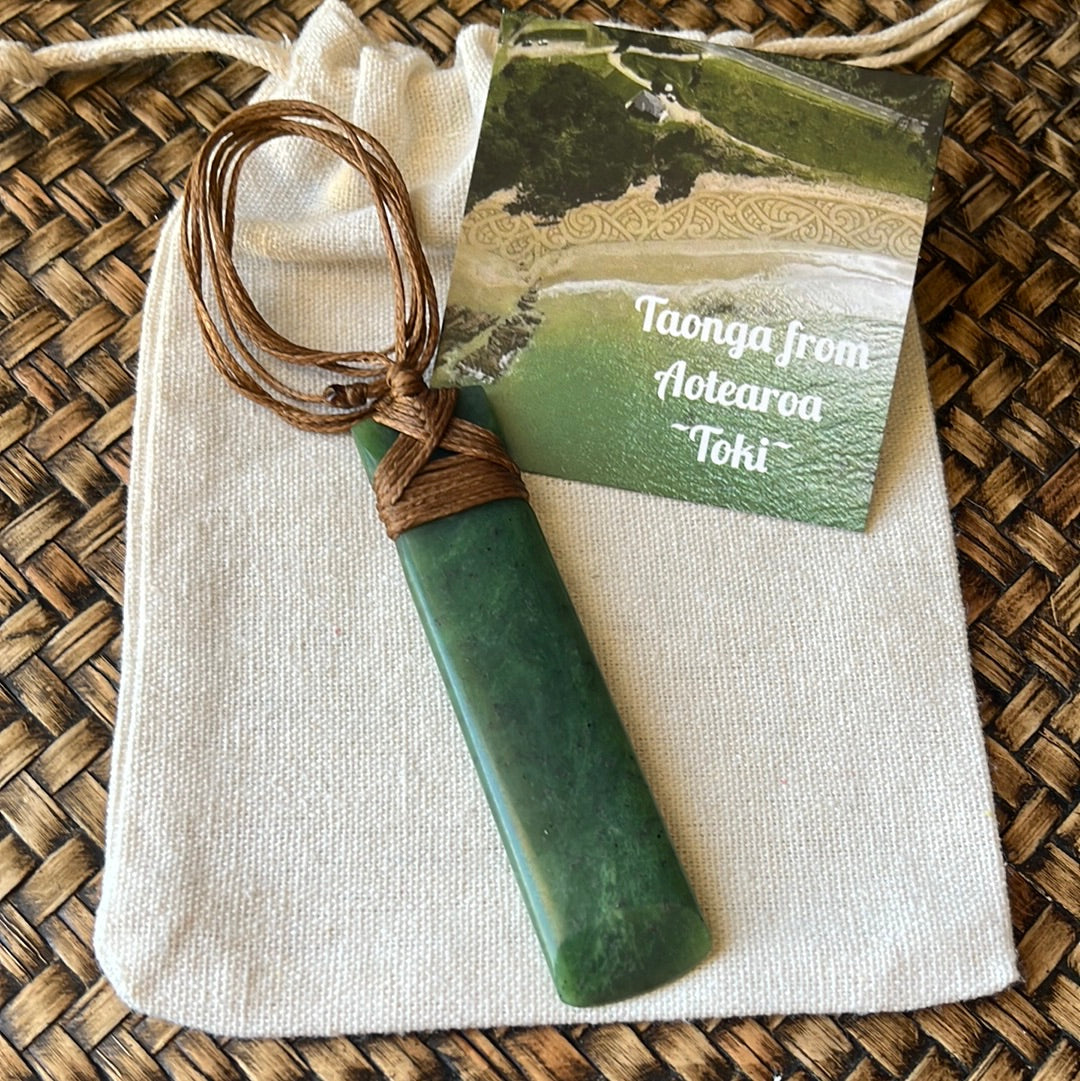 Greenstone~Pounamu Adze/Toki (Large size)