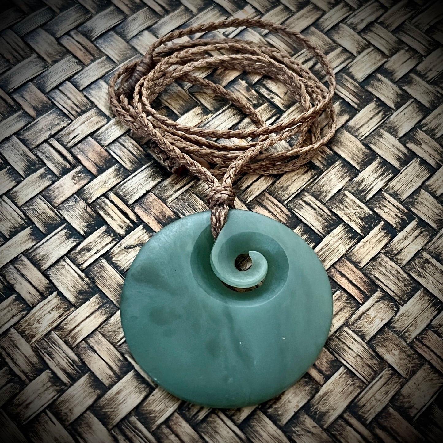 Inanga Pounamu Kōpae Koru Pendant & Bracelet Set🌿