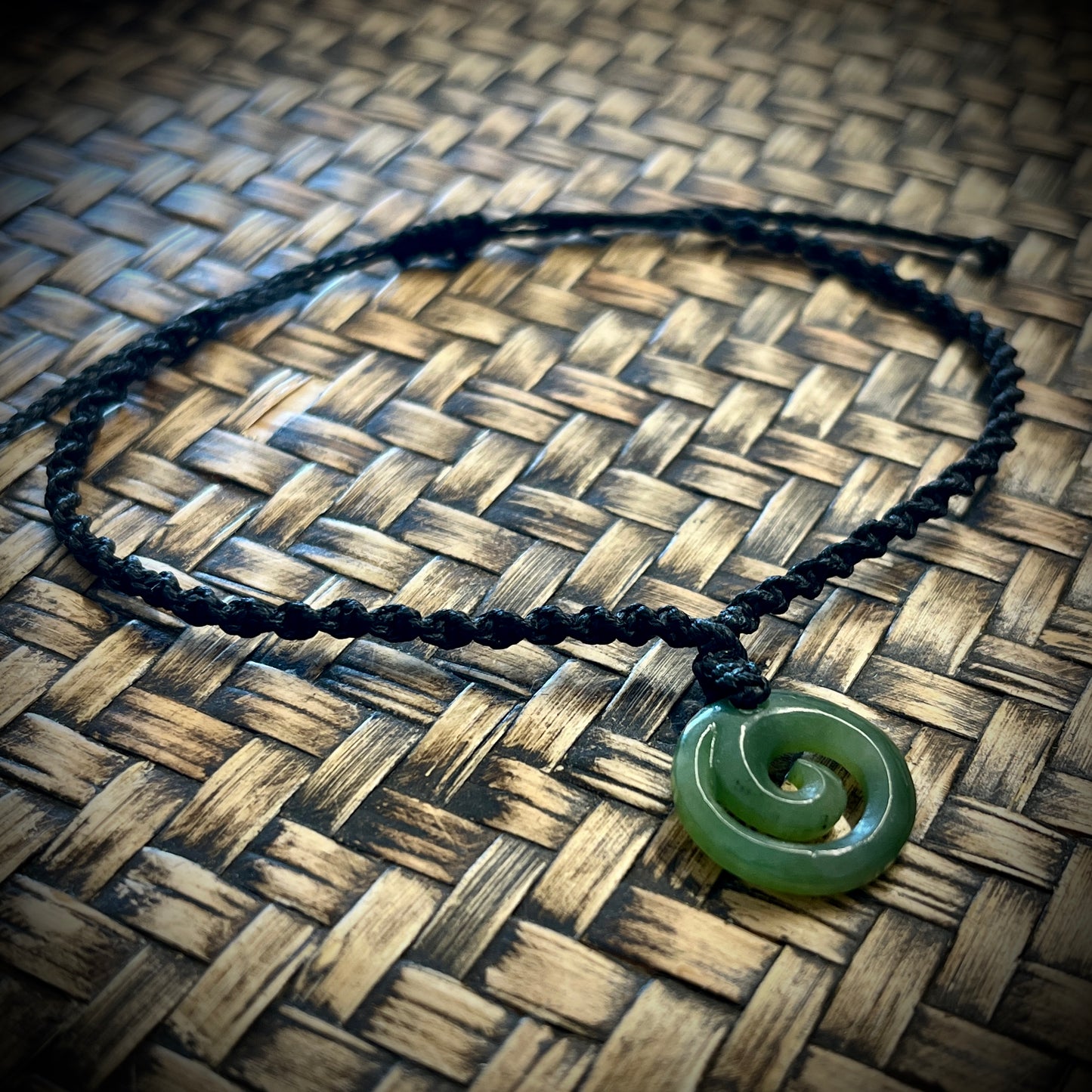 Koru🌀~Greenstone/Pounamu~Anklet