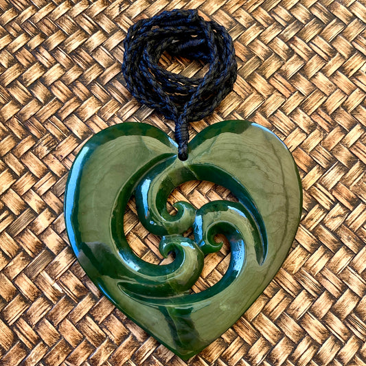 Triple Koru Heart