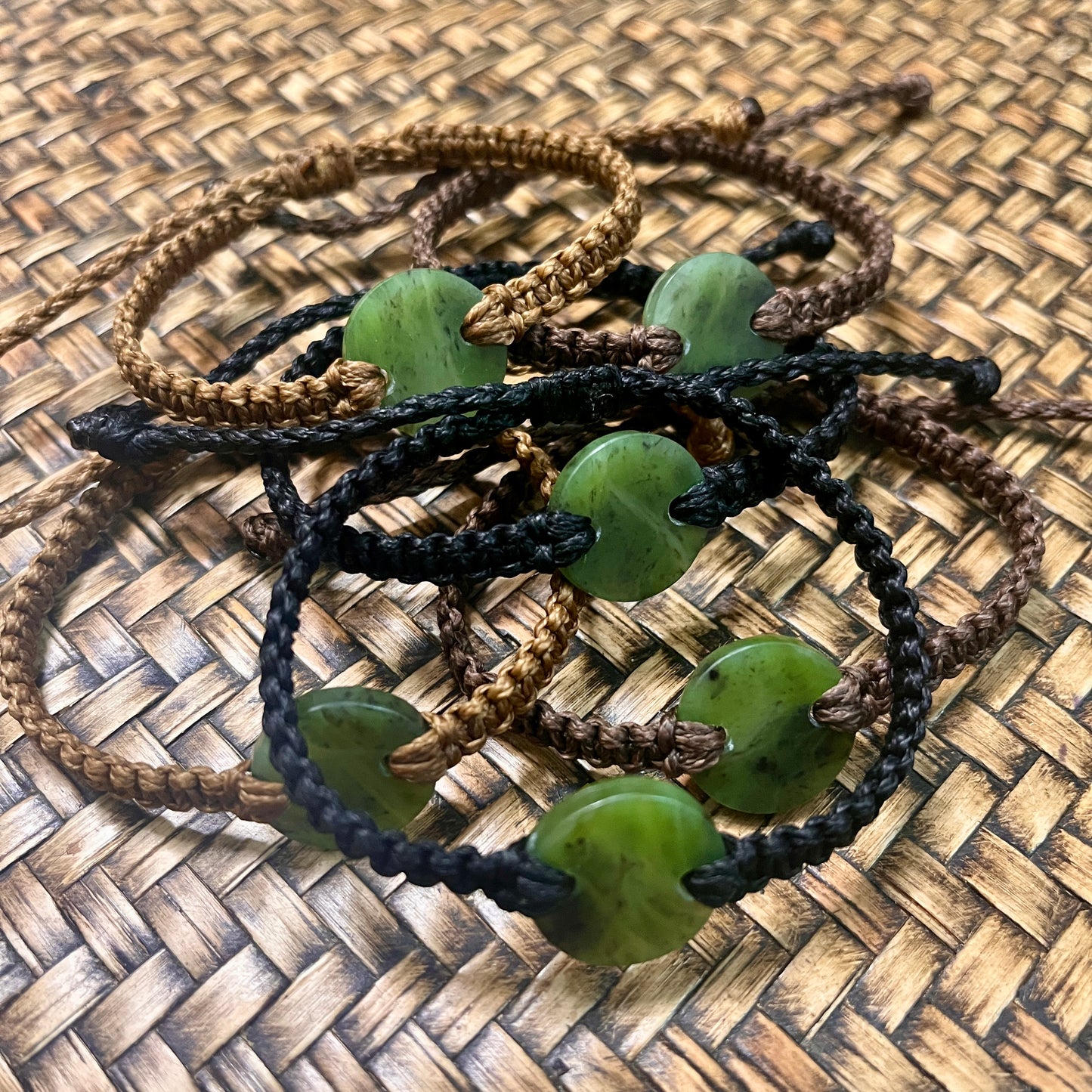 Ōturu Pounamu bracelets