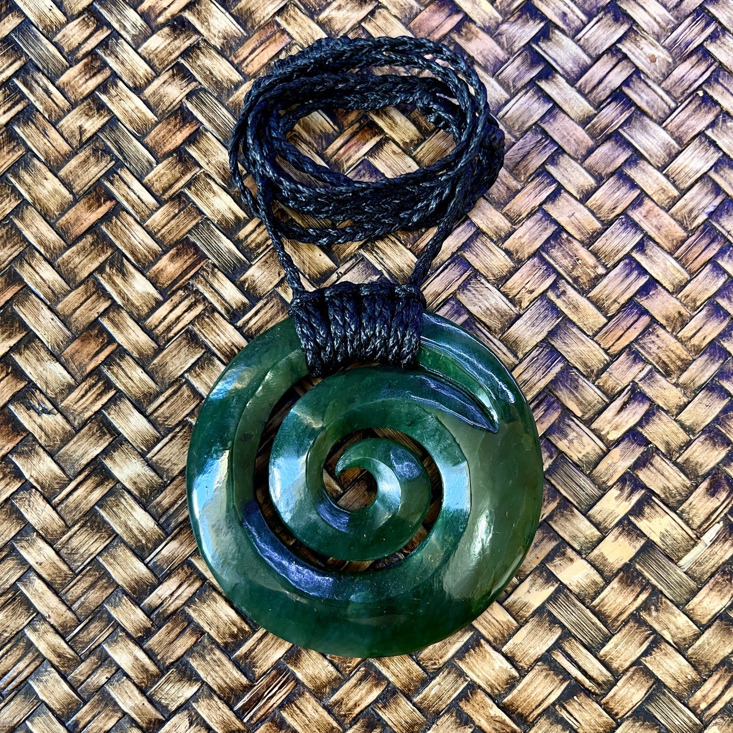 Nui Koru~Kawakawa Pounamu(6cm)