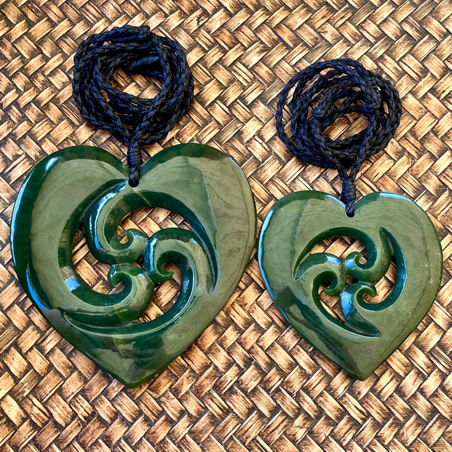 Triple Koru Heart