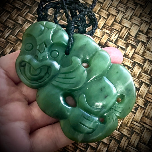 Large Hei Tiki {Tāne~Mahuta}