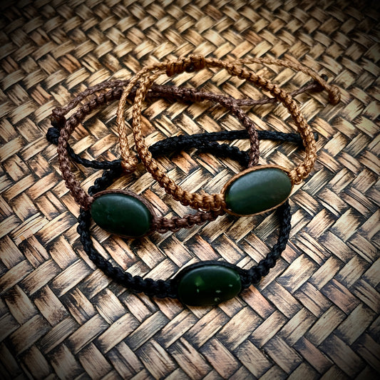 Pounamu/Greenstone dark~stone bracelets