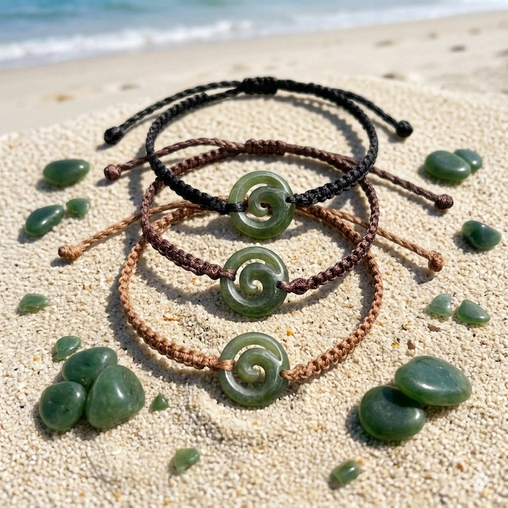 Koru Greenstone Bracelet