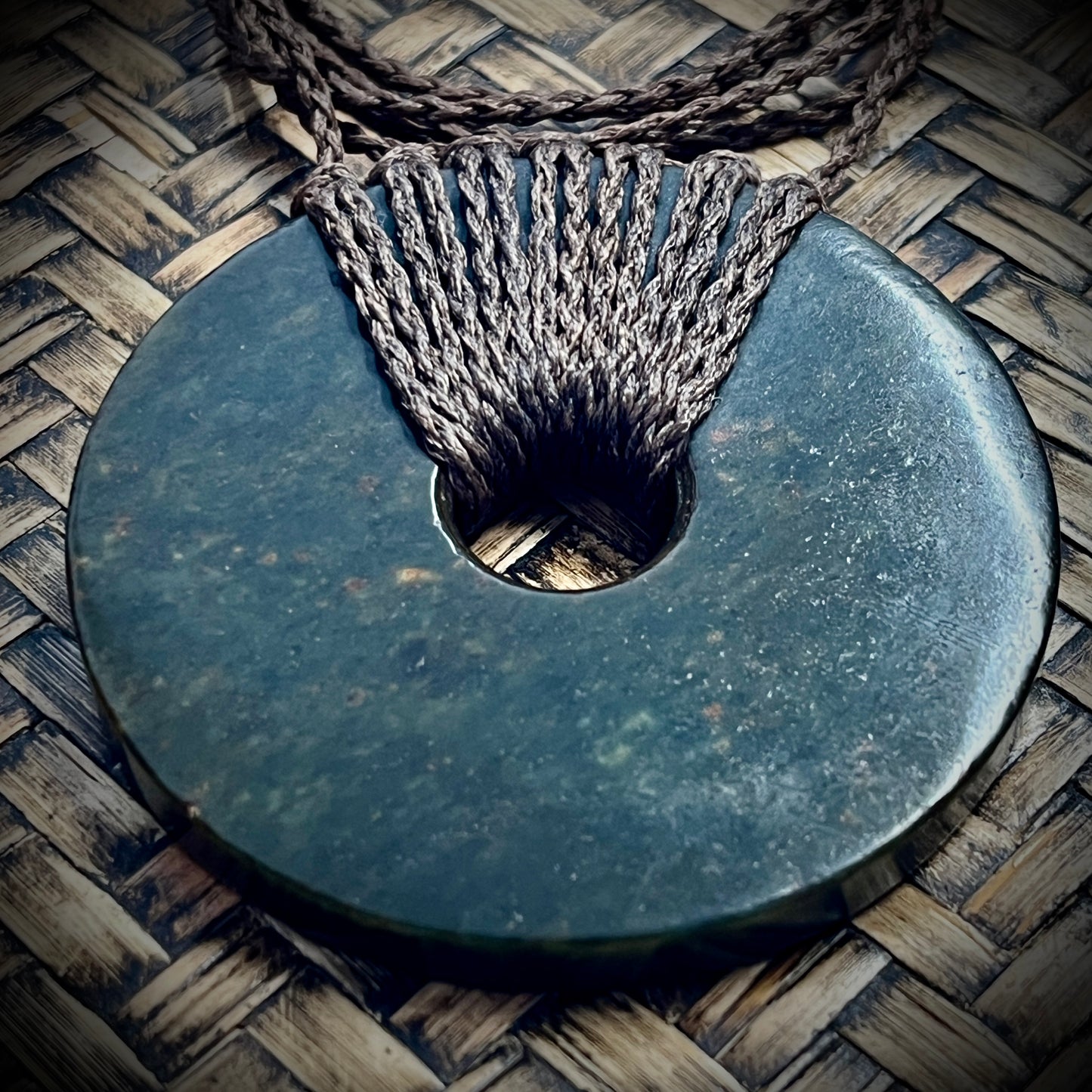Rustic Kōpae Taonga – Solid Jade Greenstone