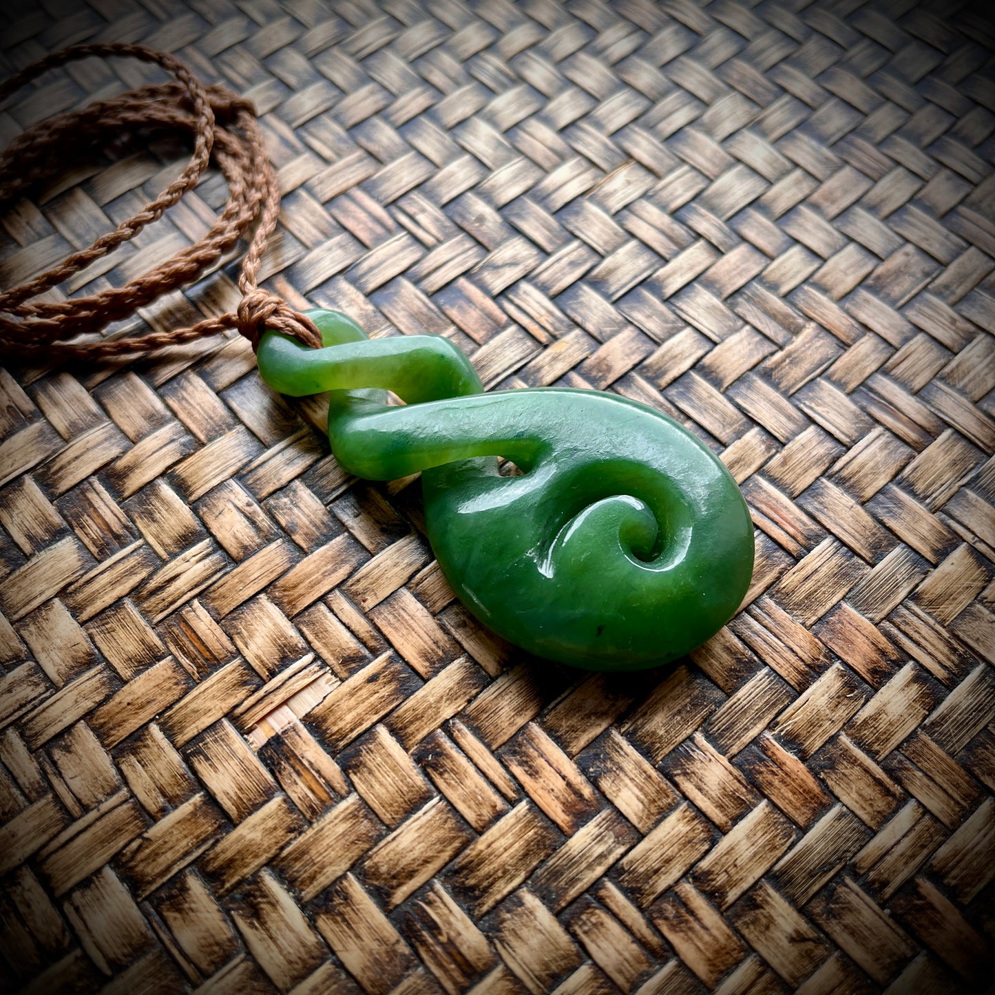 Pounamu Pikorua/Koru (7cm)