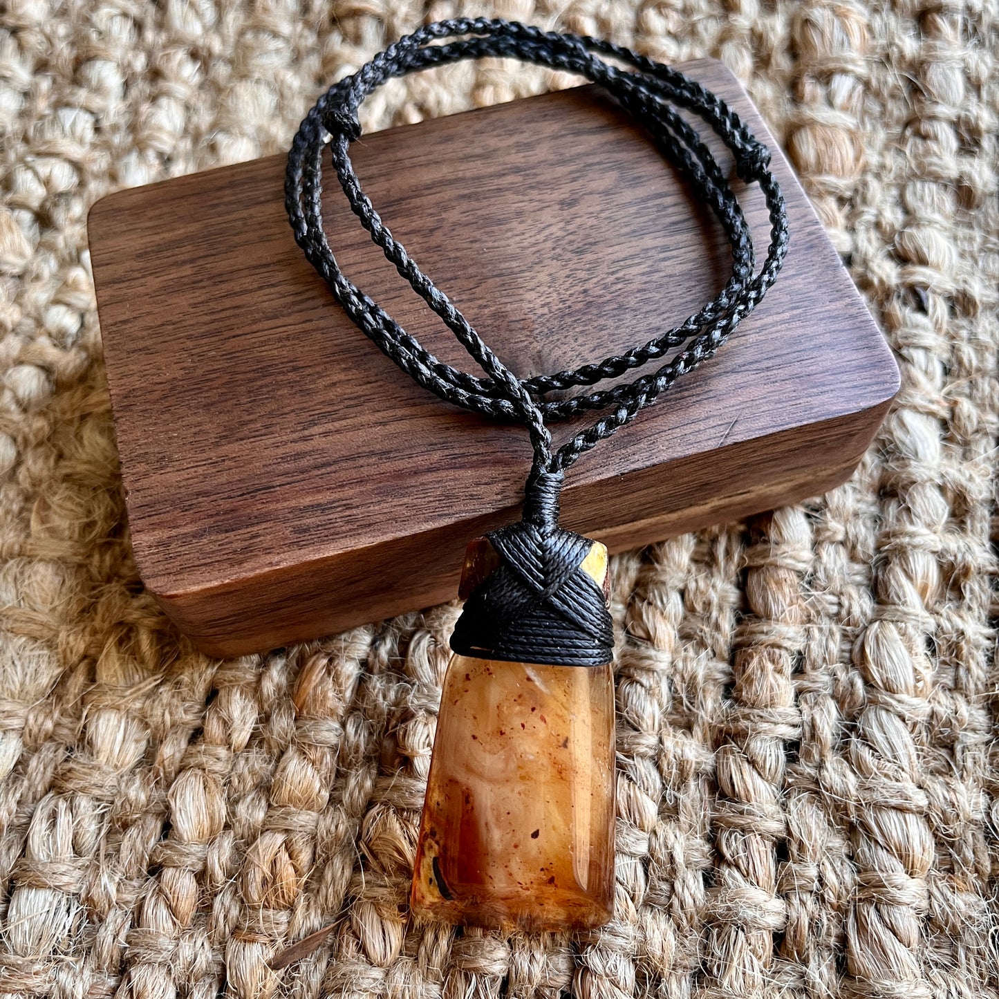 Nz Kauri Gum(Nz Amber)Toki pendant