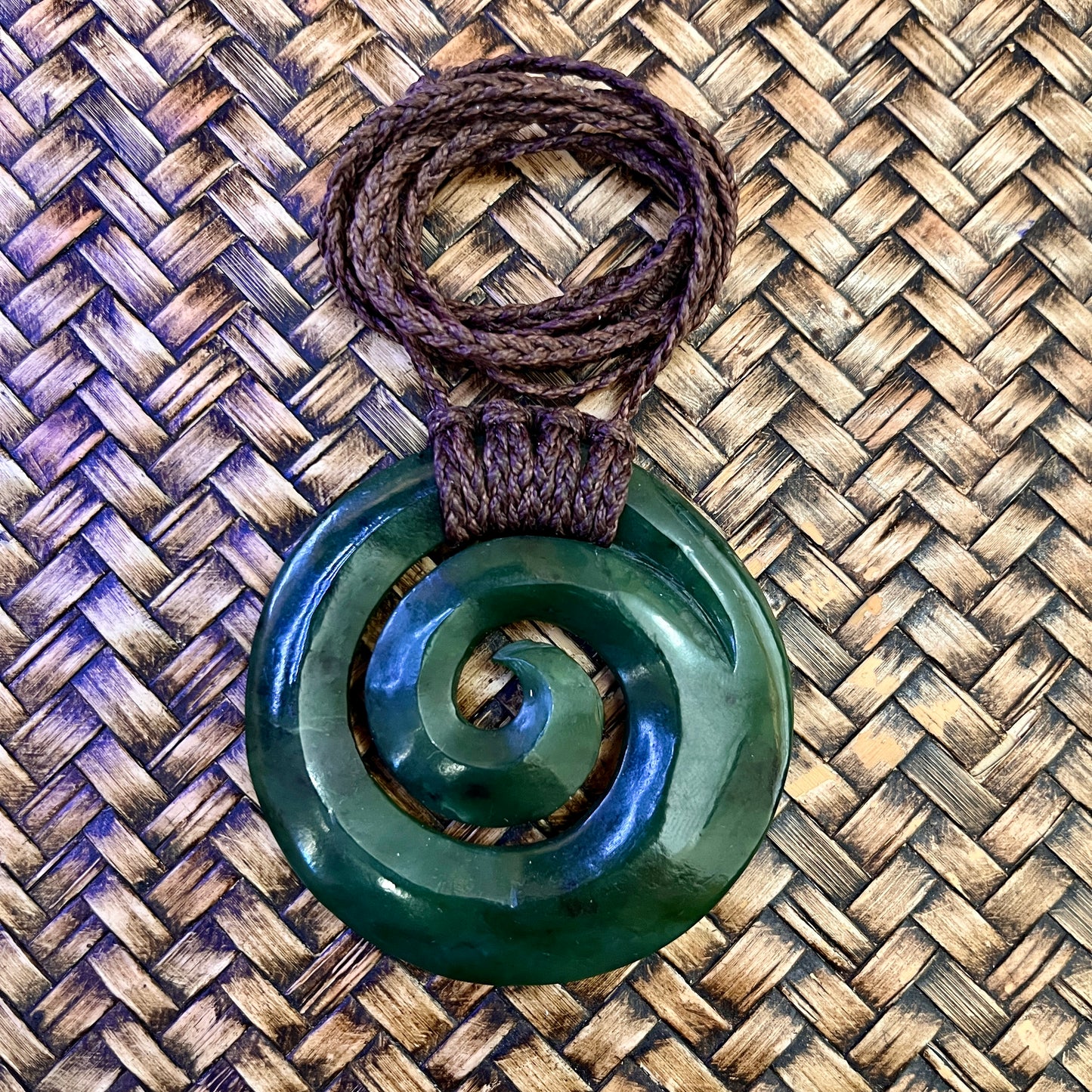 Nui Koru~Kawakawa Pounamu(6cm)