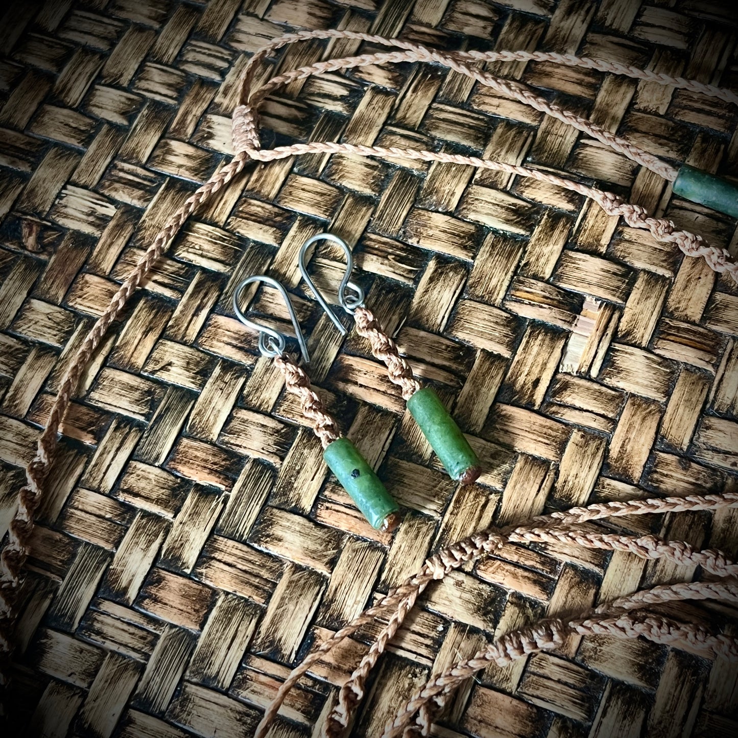 Greenstone Necklace, Anklet, Bracelet and Earring sets
