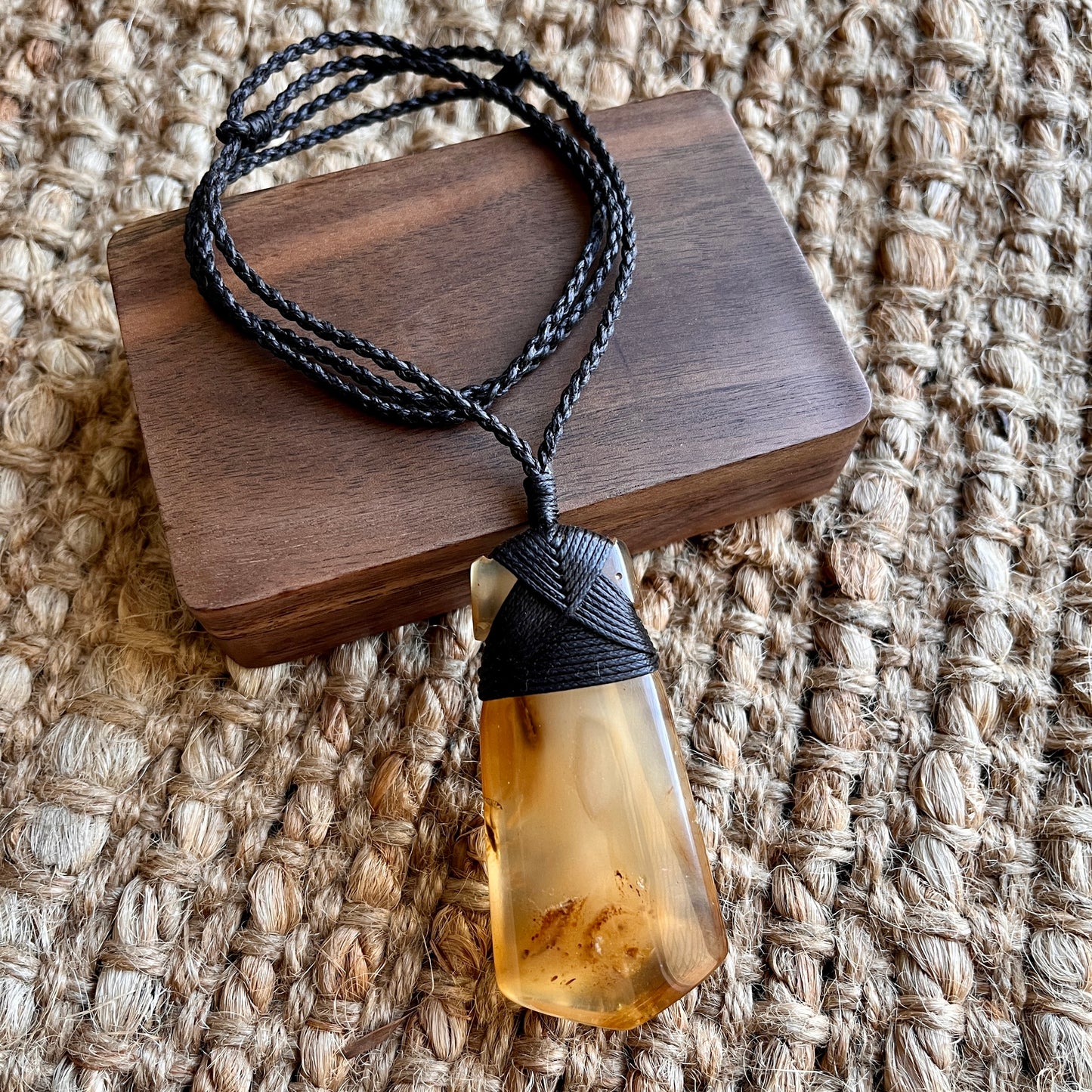 Nz Kauri Gum(Nz Amber)Toki pendant