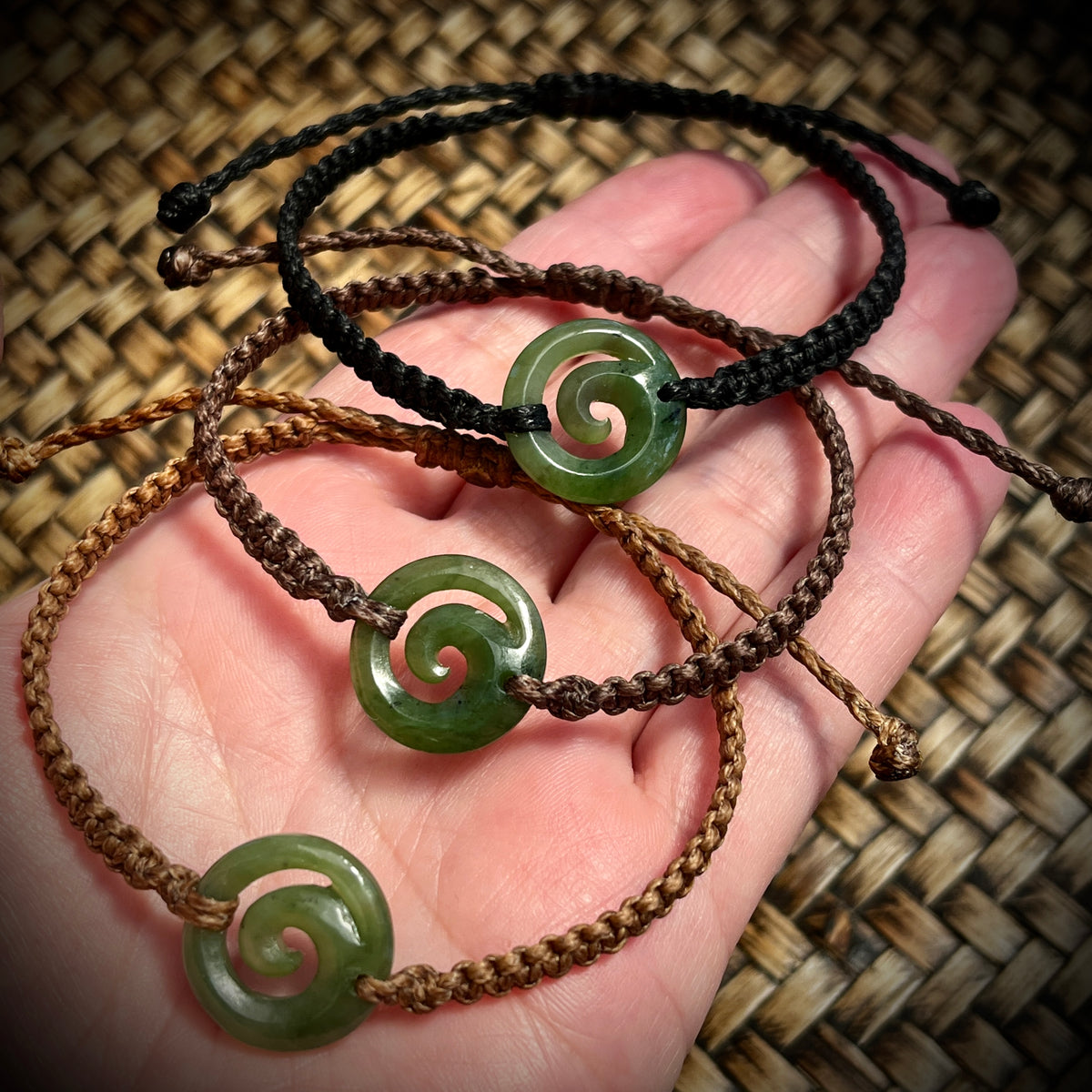 Koru Greenstone Bracelet