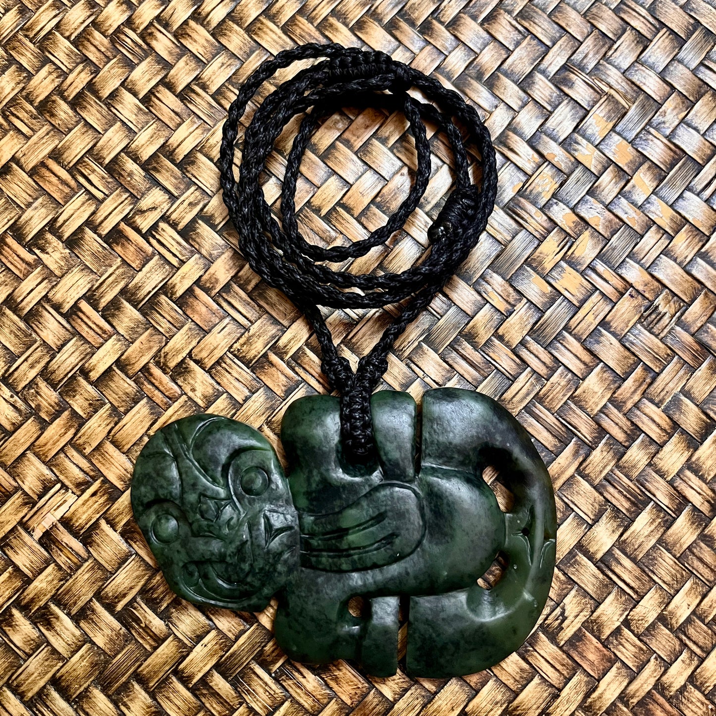 Large side hanging~Hei Tiki~9.0cm