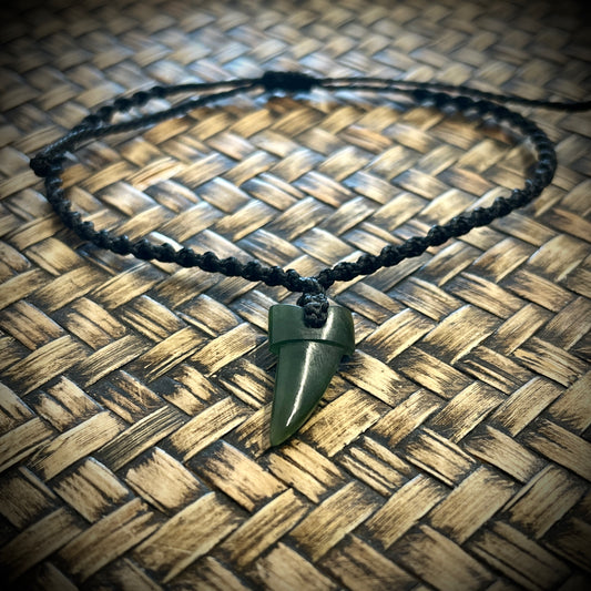 Niho Mako🦈 ~Greenstone/Pounamu~Anklet