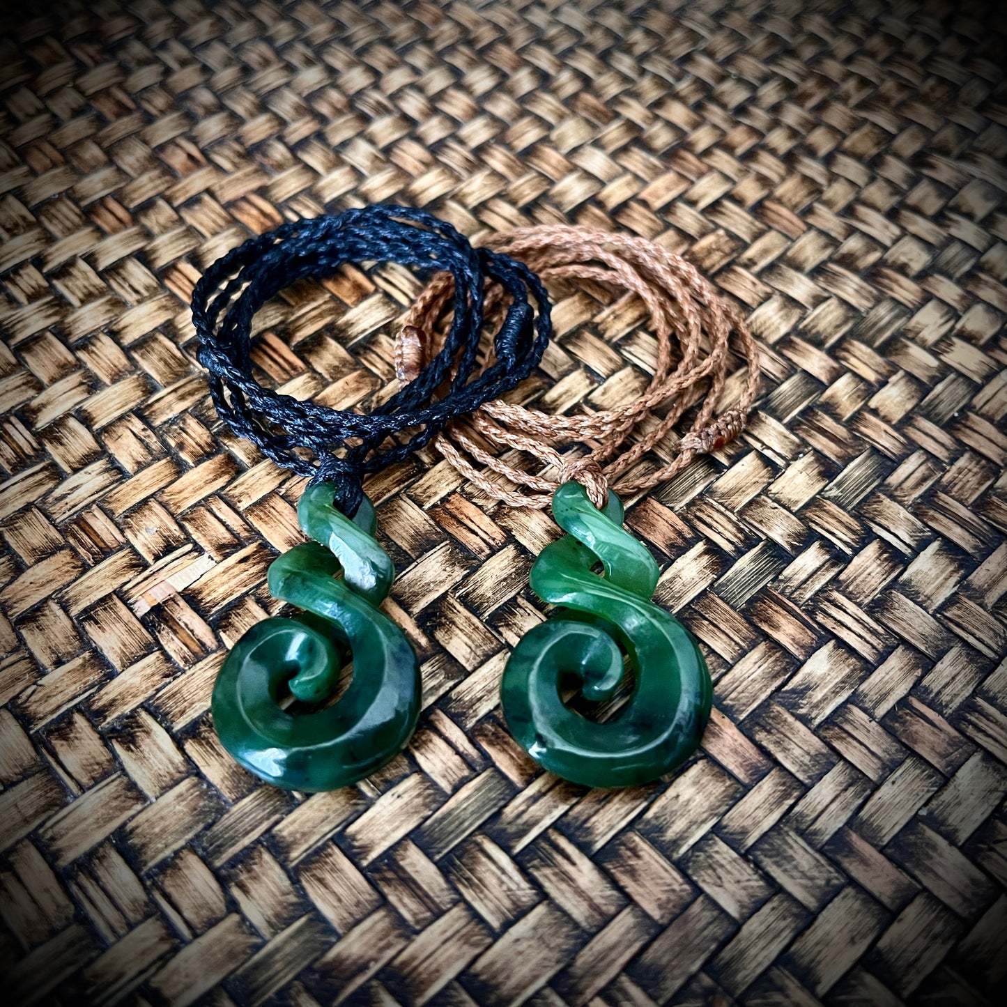 Pounamu Pikorua/Koru (4cm)