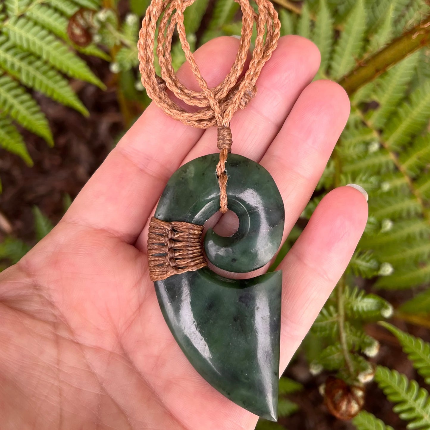 Koru or Heart~The unfolding fern