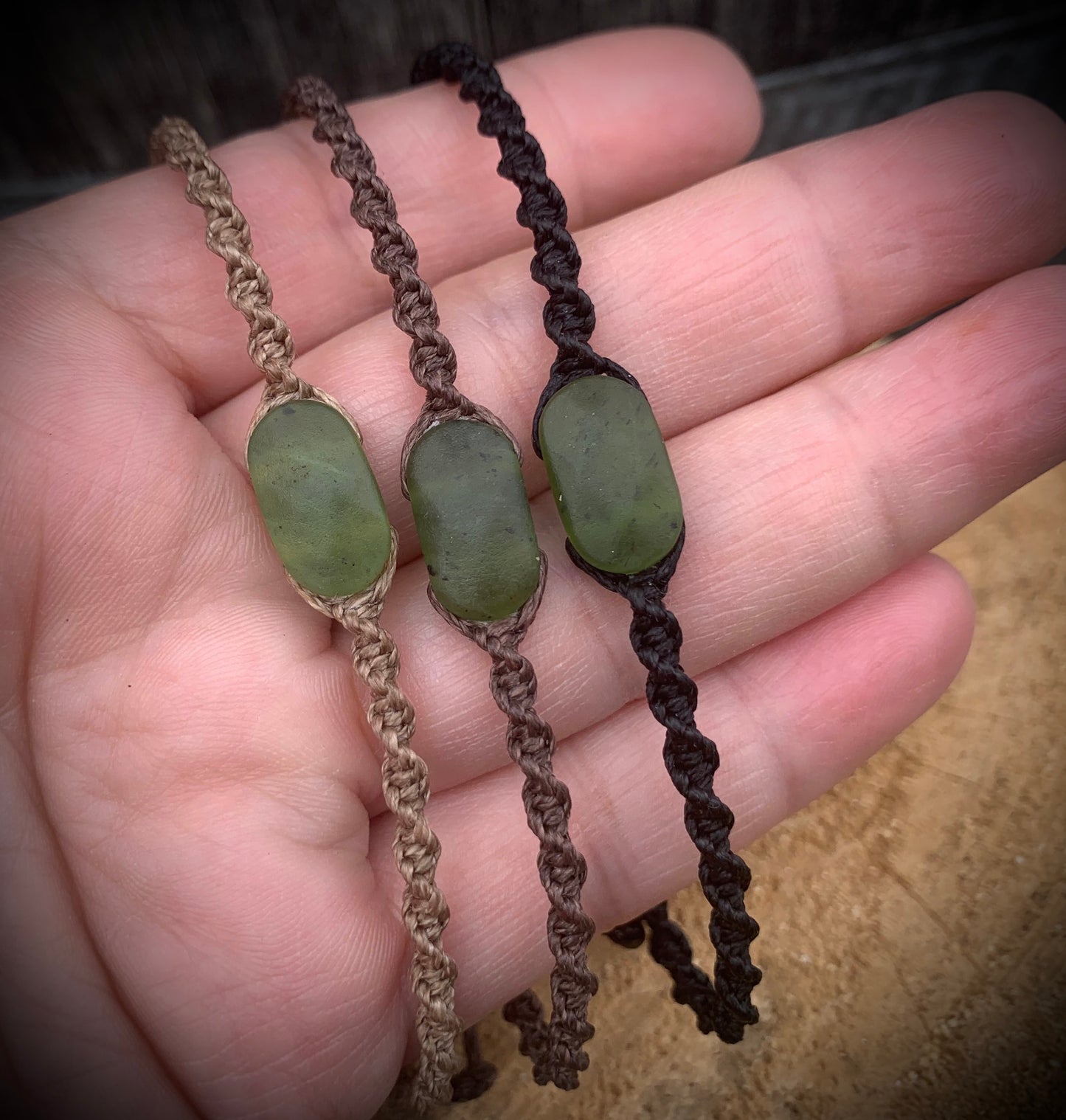 Greenstone bracelets for Adults