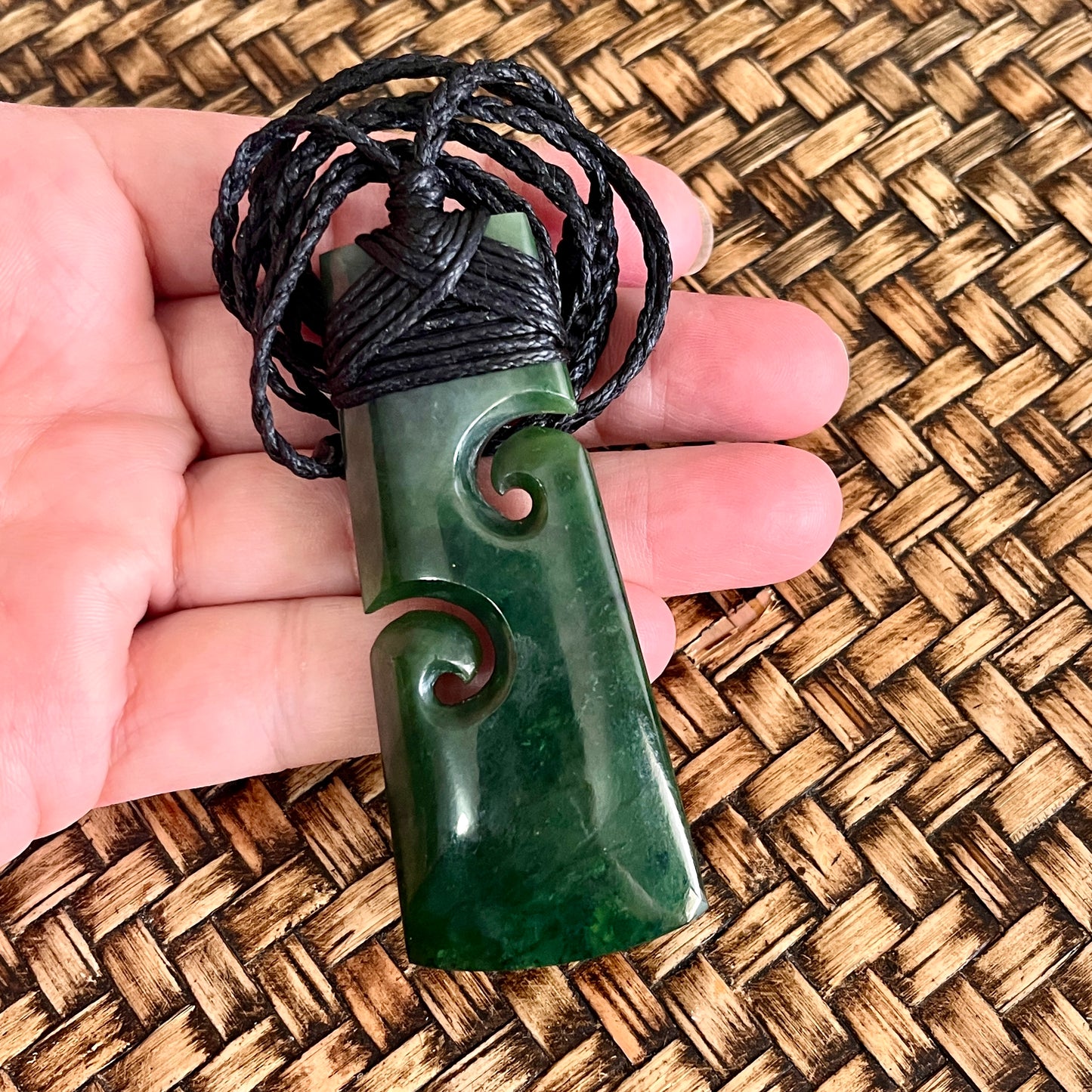 Pounamu Koru Toki ~single-5.5cm & double-7.5cm