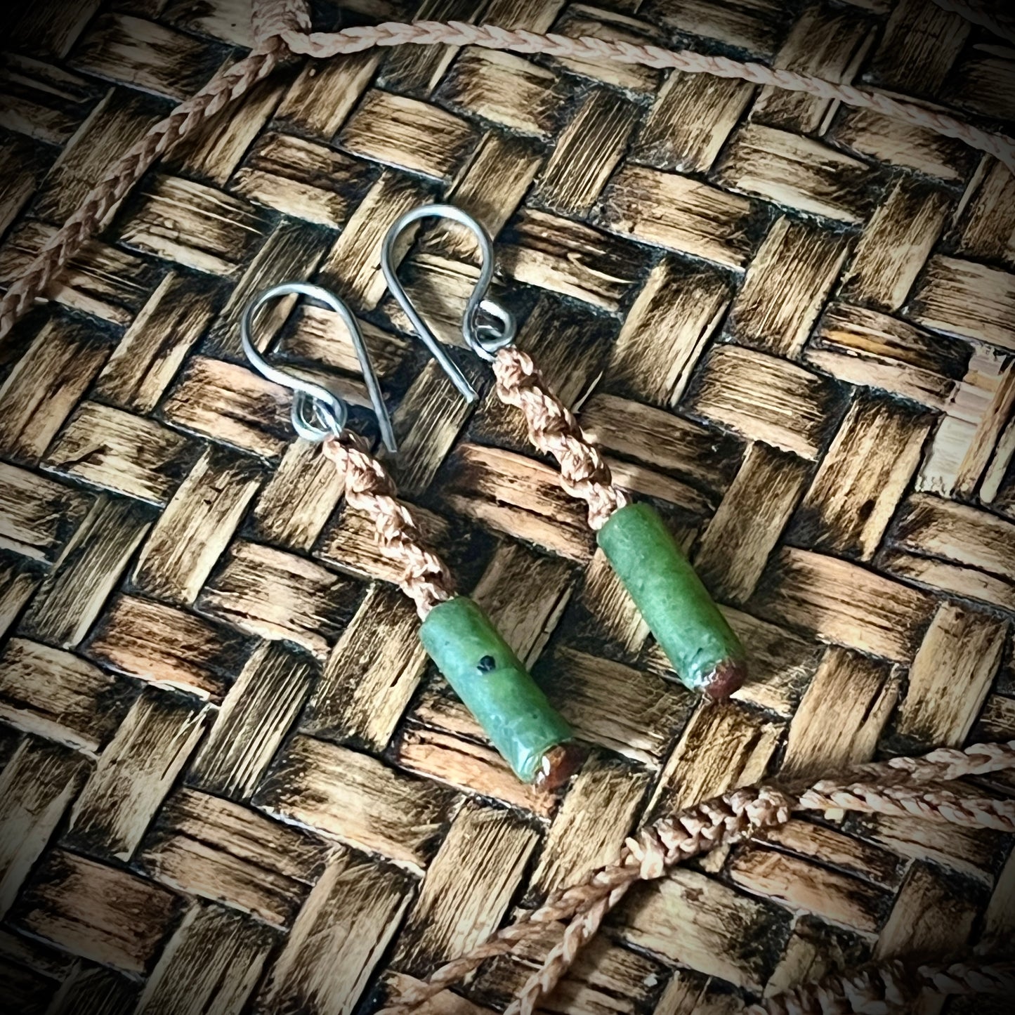 Greenstone Necklace, Anklet, Bracelet and Earring sets