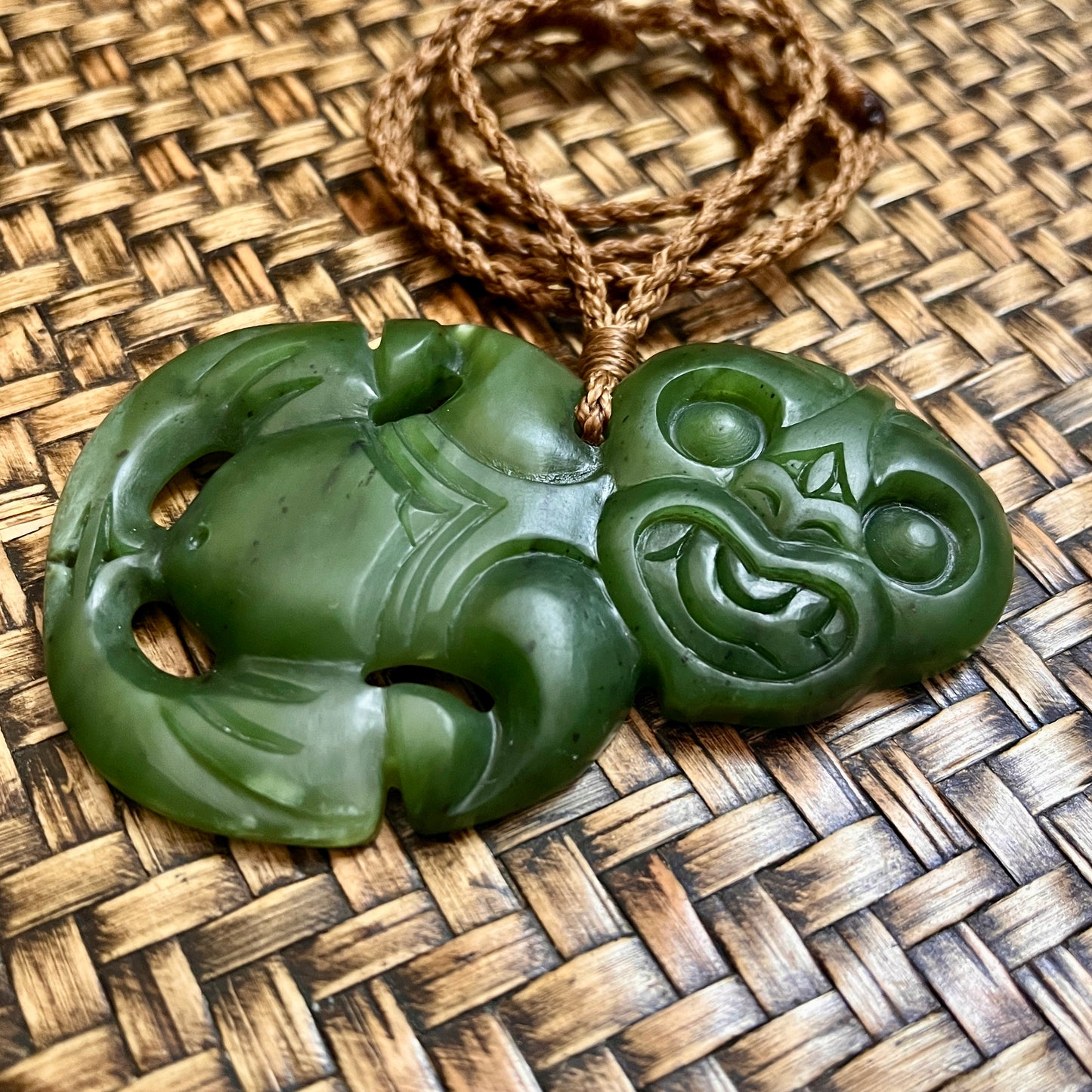 Large side hanging~Hei Tiki~9.0cm