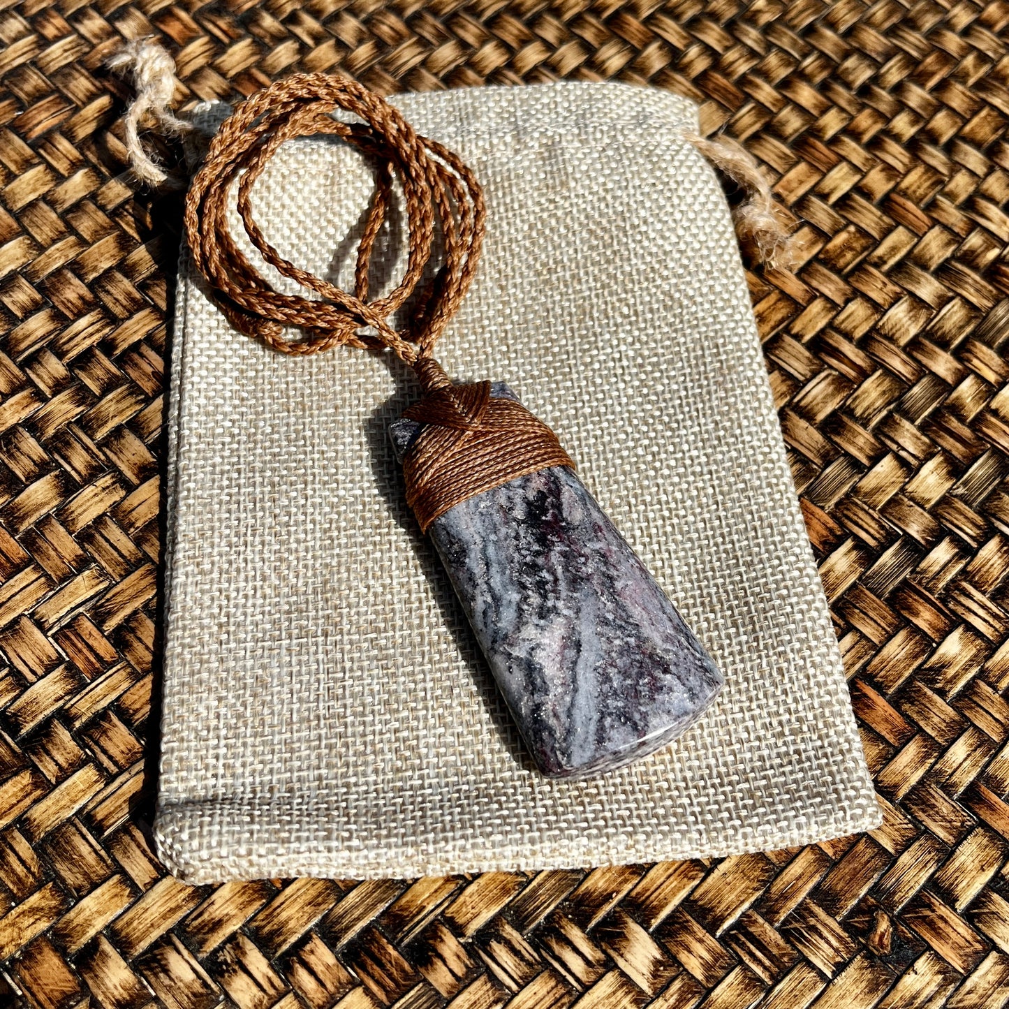 Aroha stone Toki pendant