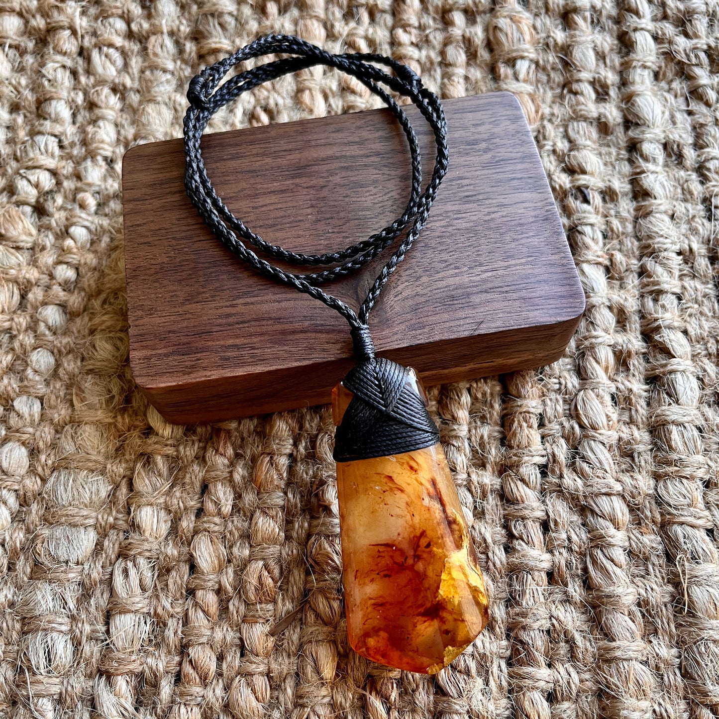 Nz Kauri Gum(Nz Amber)Toki pendant