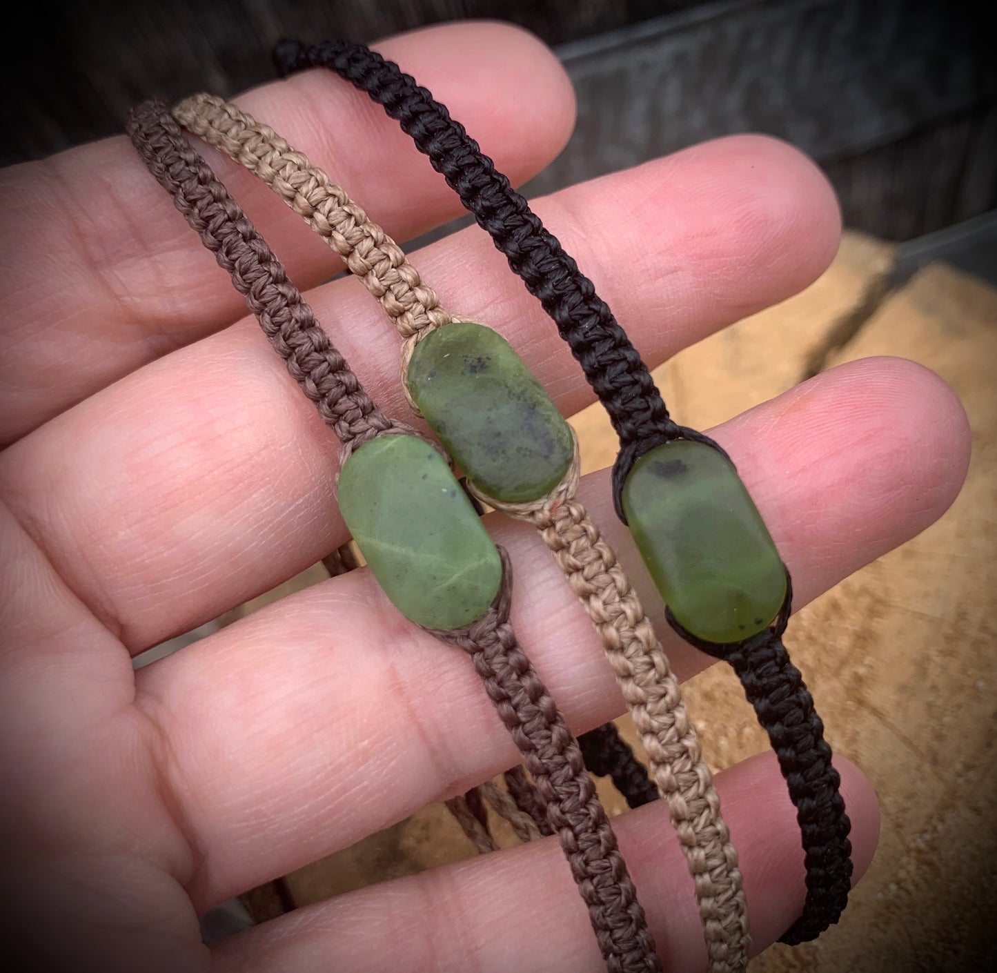 Greenstone bracelets for Adults