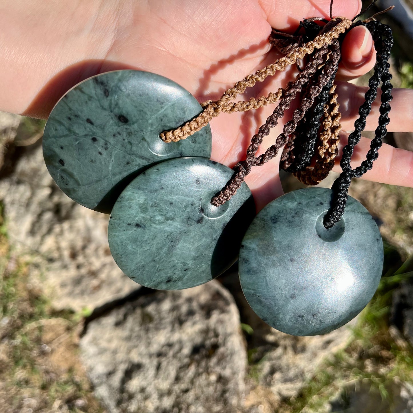 Kōpae Pounamu pendant