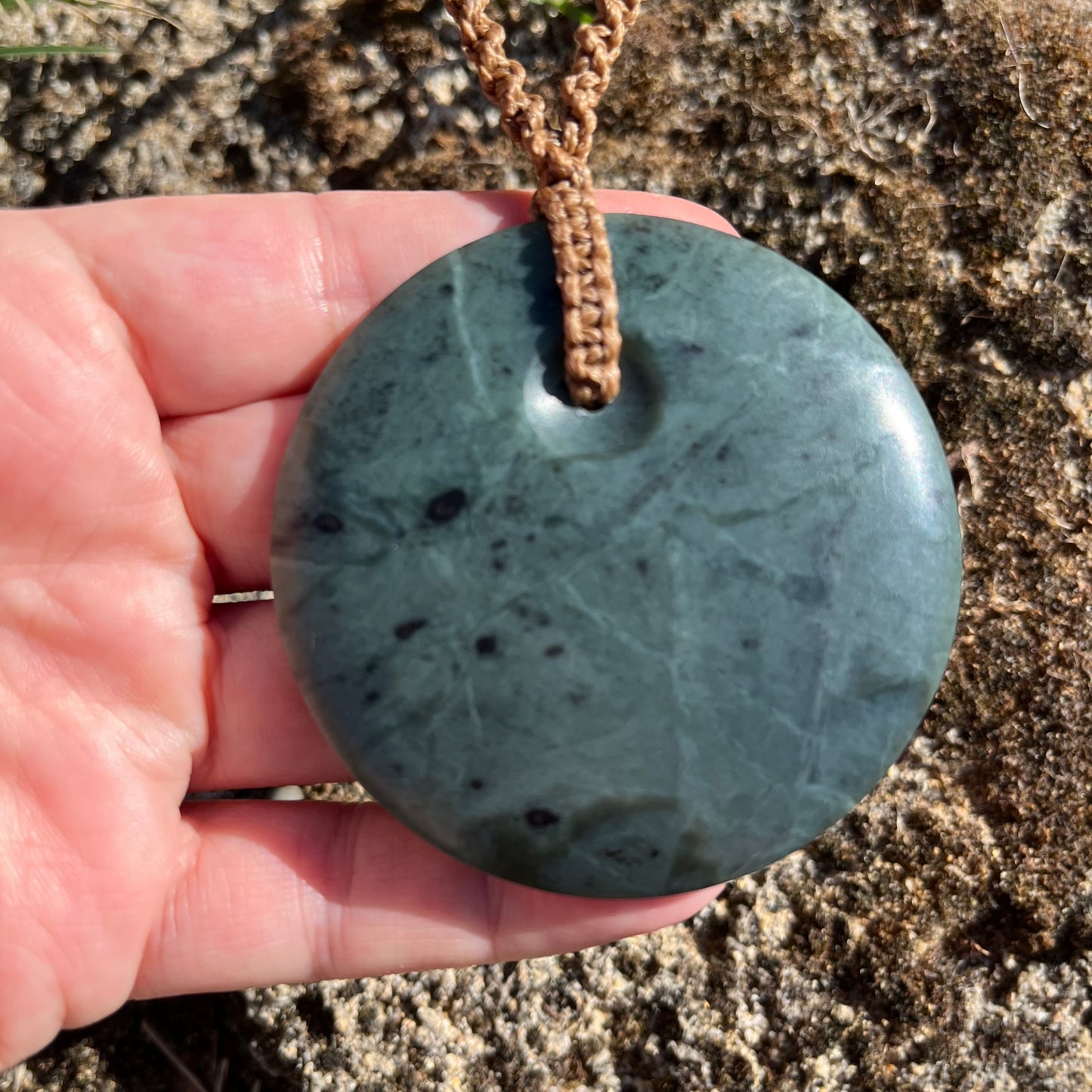 Kōpae Pounamu pendant