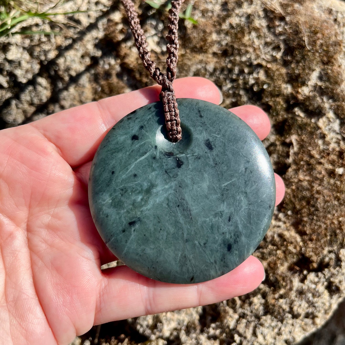 Kōpae Pounamu pendant