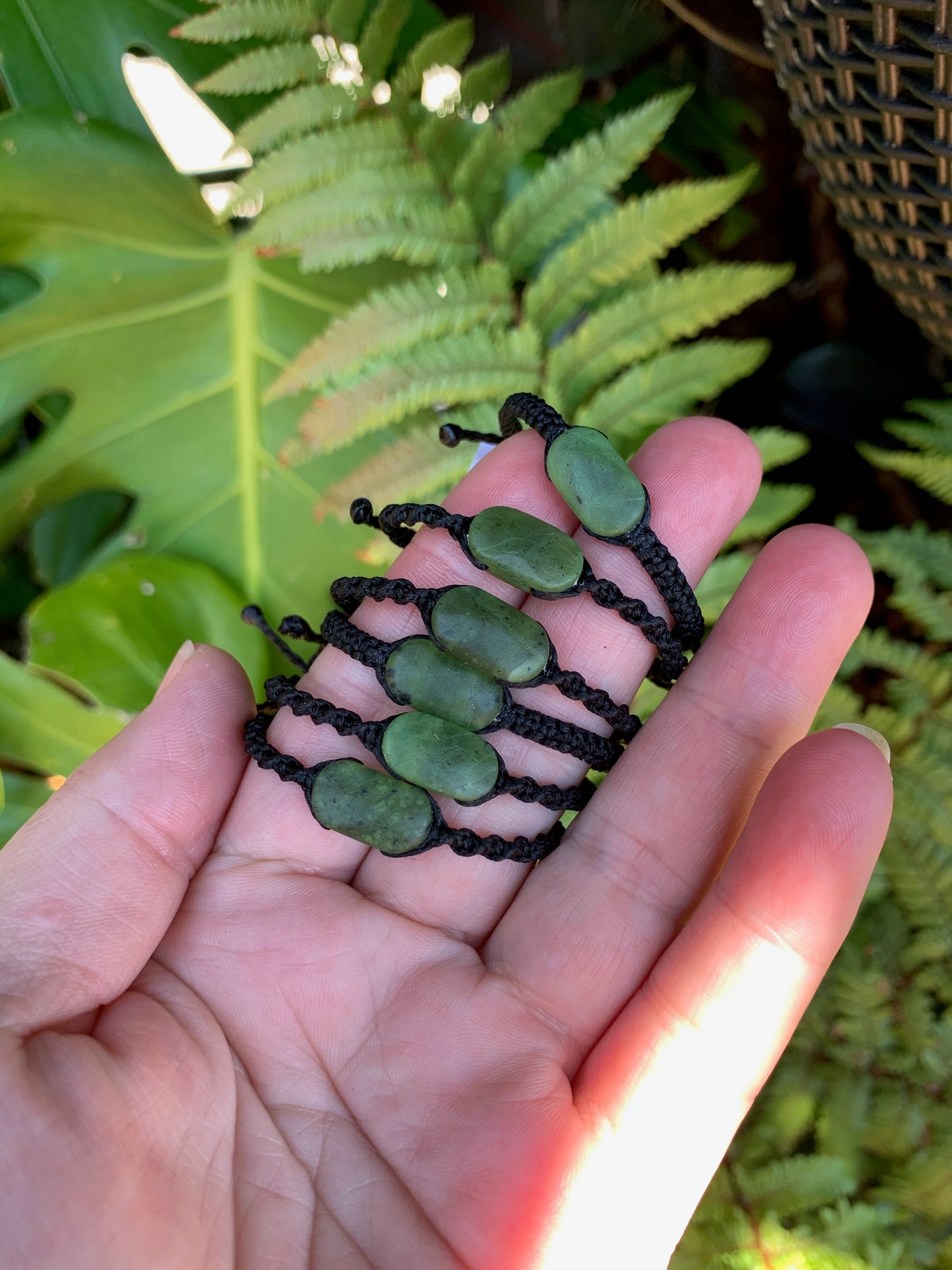 Greenstone bracelets for Pēpi~Tamariki