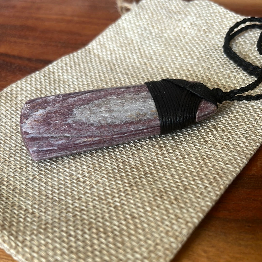 Aroha stone Toki pendant