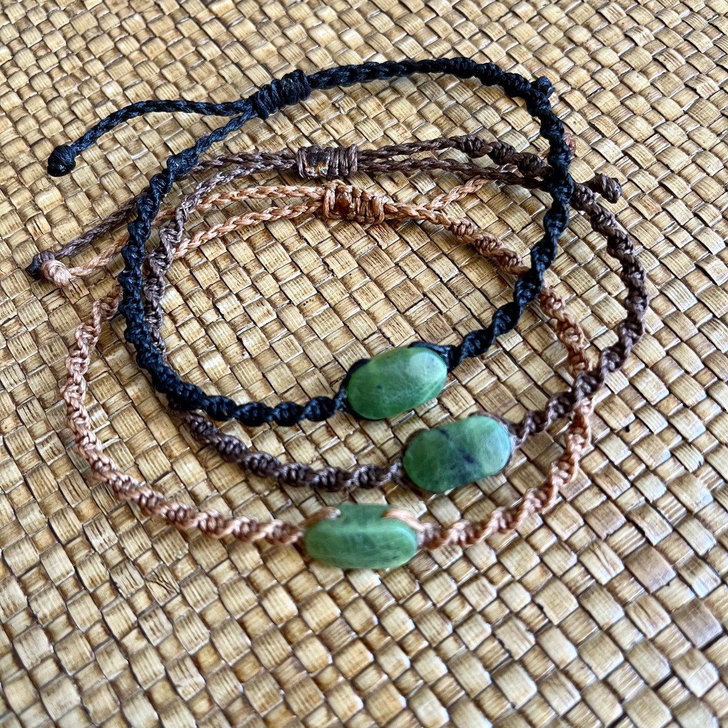 Greenstone bracelets for Adults